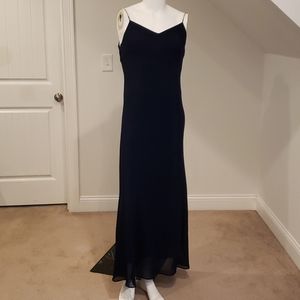 Onyx Nite used blue formal gown size 12